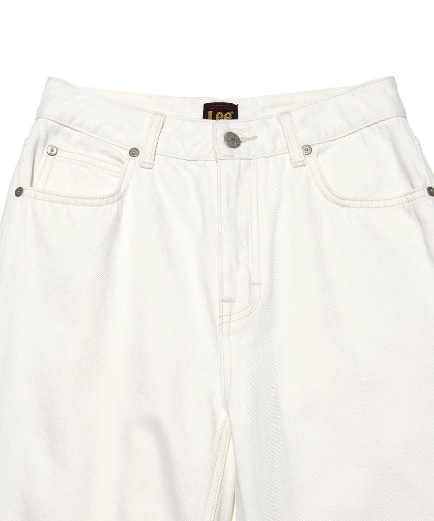 LEE Women'S Straight Fit Denim Pants Ecru