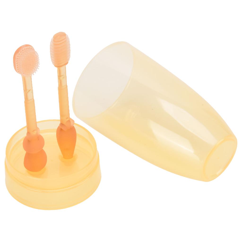 Szczoteczka dla malucha Dziecięca szczoteczka silikonowa Miękka szczoteczka do zębów Artefakt do czyszczenia języka i dziąseł