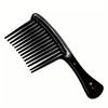 1pcs Large Wide Tooth Comb, Specially Designed For Home Hair Salons, With Curly Hair And Fluffy Styling, Anti-Static Hair Care Comb