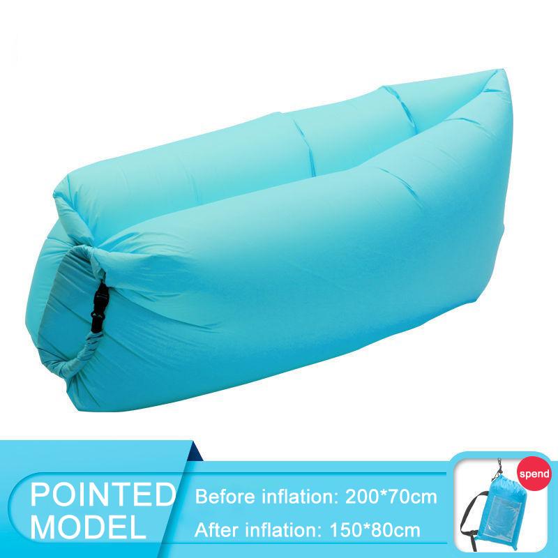 

Надувной шезлонг, воздушный диван-кресло, портативный водонепроницаемый, легкий и простой в настройке, воздушный гамак, аксессуары для кемпинга, пляжа, пеших прогулок, пикников на открытом воздухе one size