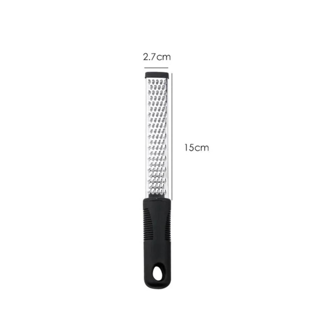 Stainless Steel kitchen Fruit Vegetable Tool Lemon Zester Cheese And Spice Grater Peeling Stripping machine With Non-Slip Handle