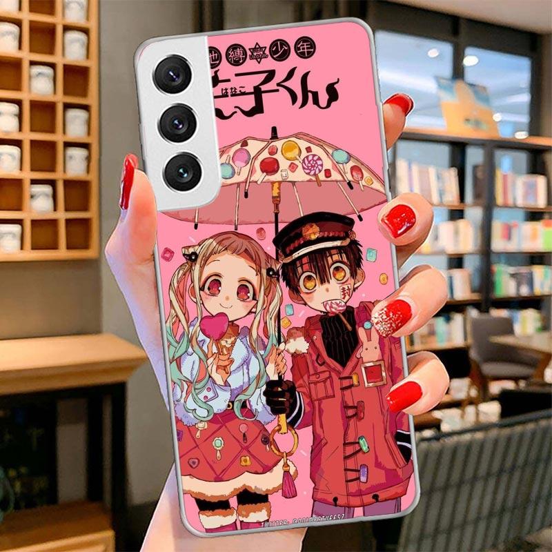 Toilet bound Hanako Kun Anime Cover Phone Case For Samsung Galaxy S26 S25 Edge S24 Ultra S23 S22 Plus S21 S20 FE Soft Fundas She