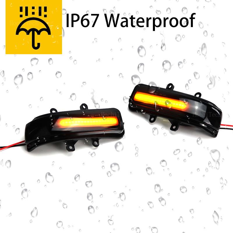 Indicator de oglindă laterală Semnalizator dinamic LED pentru Toyota RAV4 XA30 Vanguard Previa Estima Alphard AH20 Vellfire Noah