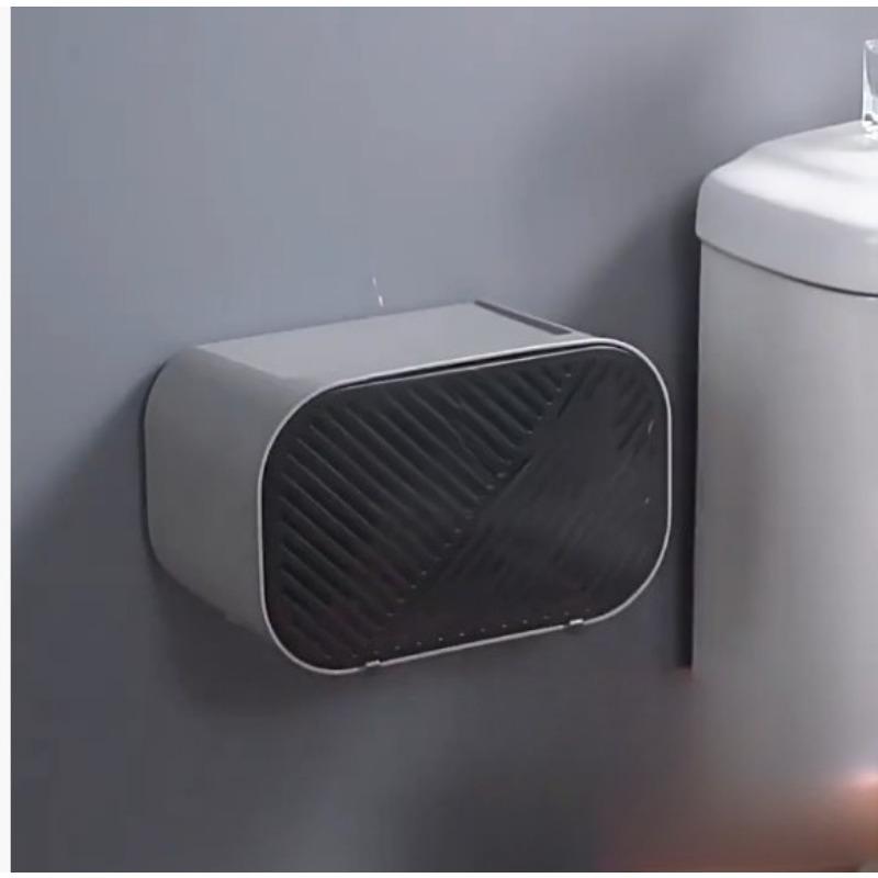 1 шт. коробка для туалетной бумаги водонепроницаемая без перфорации туалетная бумага туалетная ручная картонная коробка держатель для туалетной бумаги креативная коробка для рулонной бумаги серый