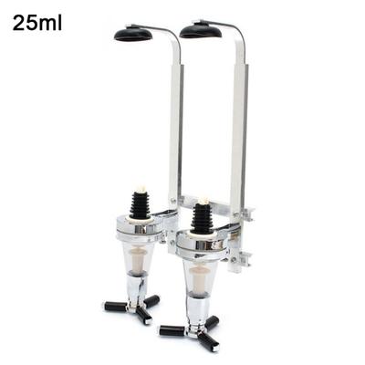25/30/45ml Wall Mounted Stand 2 Bottle Wine Beer Dispenser Home Bar Pourer Rack Sale Goods
