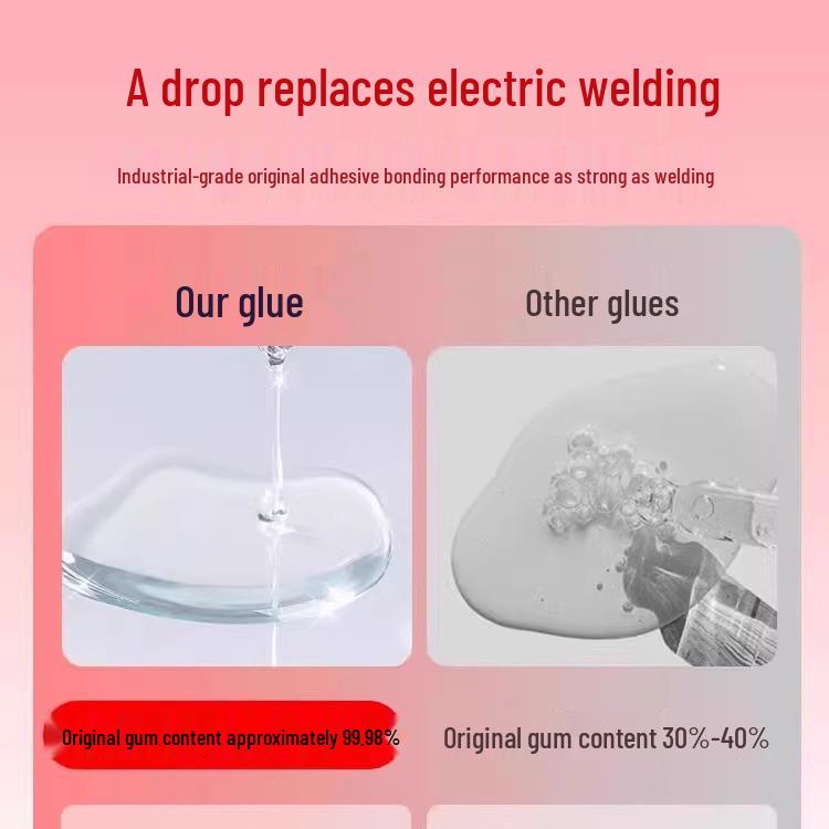 High-Viscosity Multipurpose Electric Weld Adhesive for Metal & Plastic