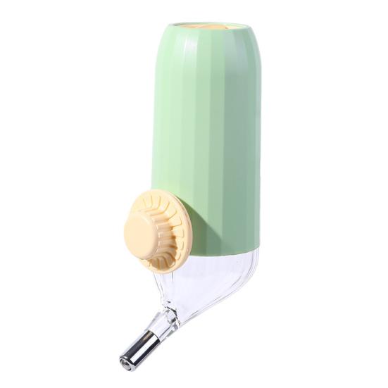 No-drip Pet Water Dispenser 500ml 700ml Dog Water Bottle Leak-Proof Cage Hanging Water Feeder for Small Medium Pets Cats Dogs