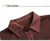 Spring Casual Polo Neck Shirt for Middle-Aged Mothers (40-49)