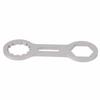 Bicycle Front Fork Wrench Silver Lightweight Rugged Rustproof Mountain Bike Front Fork Spanner for Mechanical Front