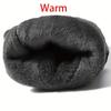 1pair Warm Fleece Lined PU Leather Thermal Gloves, Winter Holiday Gifts