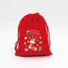 Christmas Candy & Apple Gift Bags - Red Snack Packaging