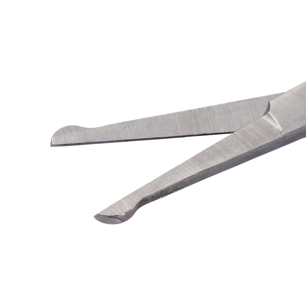 Professional Beauty Makeup Scissors Multifunctional Round Head Nose Hair Scissors  Salon