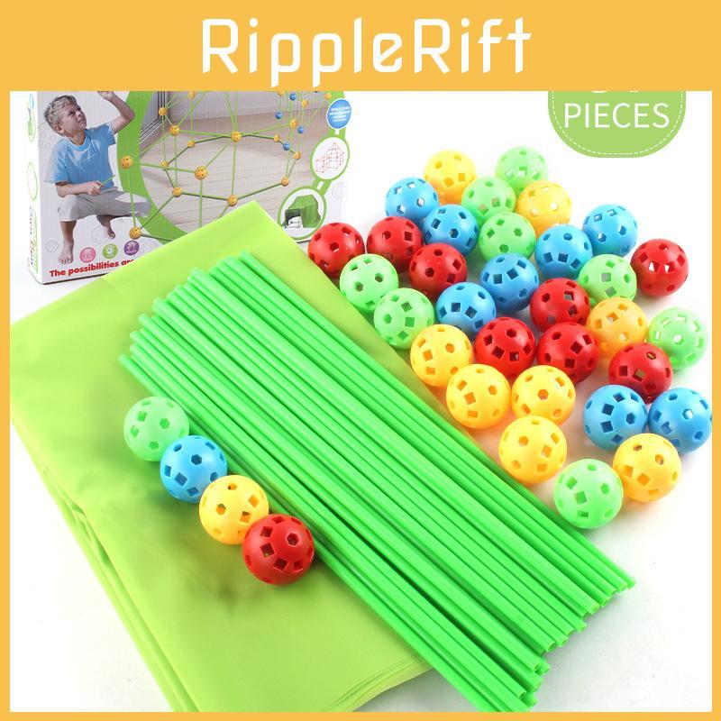 Bead Assembly Diy Tent Set Children Puzzle Toys For Hands On Ability Training