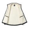 Gilet in lana d'agnello autunno inverno uomo caldo imbottito collo alto giacca casual senza maniche