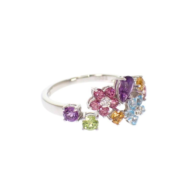 Ponte Vecchio #8(JP Size) Ring K18 White Gold Women