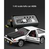 1/43 Initial D AE86 Zonda DIY Detachable Assembly Alloy Diecasts & Toy Vehicles Car Model Miniature Scale Model Car for Children