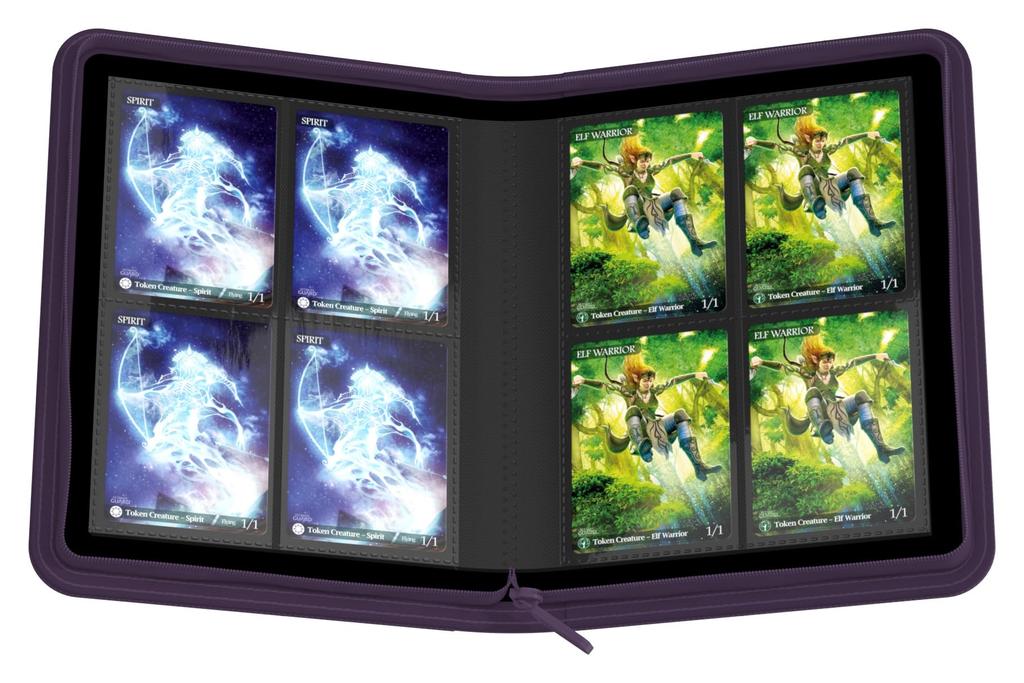 Ultimate Guard 8-Pocket Binder ZipFolio160 XenoSkin Purple