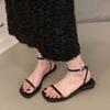 Fashion Fashion Flat Women's Sandals Comfortable Soft Soled High-quality Sandals for Women's Low Heeled Roman Shoes Sandalias De Mujer