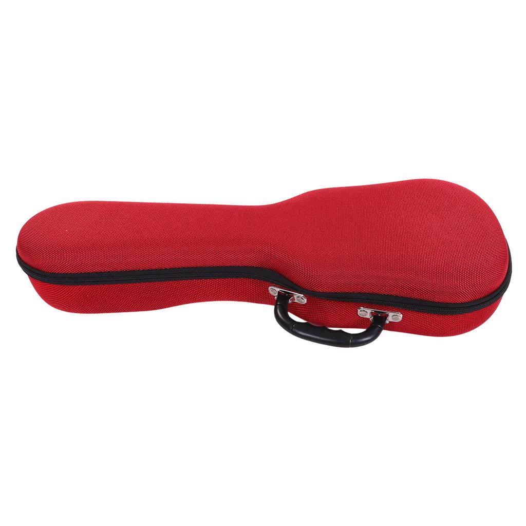 21 Inch Acoustic Guitar Bag Waterproofing Soft Portable Gig Bag Guitar Case with Detachable Shoulder Strap Red