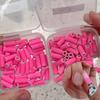 50Pcs Nail Sanding Bands With Mandrel Bit for Acrylic Nails Gel Manicure and Pedicure Tools 180-200 Grit Nail Care