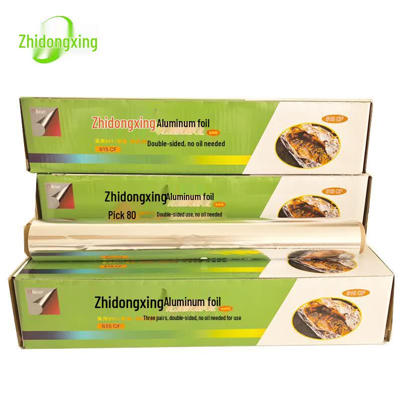 Zhidongxing BBQ Aluminum Foil 38cm x 60m