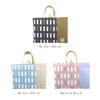 Large Lesson Blue Blocks with Elementary Nursery Commuting To Entrance Preparation Practice Practice Lesson Lesson School Made In Japan [HOPPE] Bag,