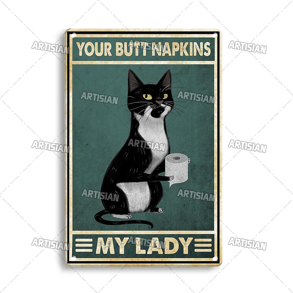 Artisan Halloween Katze Metallschild Salem Sanctuary für heimatlose Katzen Dekorative Blechplatte Wanddeko Garage Bar Pub Club Küche