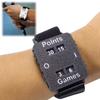 Tragbares Cricket-/Tennis-/Padel-Punktzähl-Armband Sofortige Punkterfassung Kein Speicherverlust Geeignet für Trainer, Schiedsrichter, Spieler
