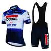 Men's Cycling Outfit Set SOUDAL Quick Step Clothing 2025 Bicycles Clothes Summer Bike Jersey Cycle Jacket Man Spring Shorts Bib