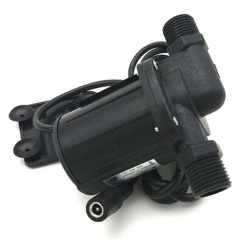 1000C DC 12/24V Large Flow Submersible Water Pump Swimming Pool Pump Solar Pump Hot Water Recirculating Pump 2000L/H 5 Meters