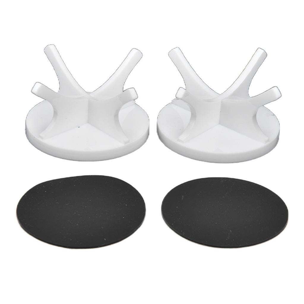 2Pcs Golf Ball Rack High Stability Strong Firmness Simple Baseball Display StandWhite 2 Pieces