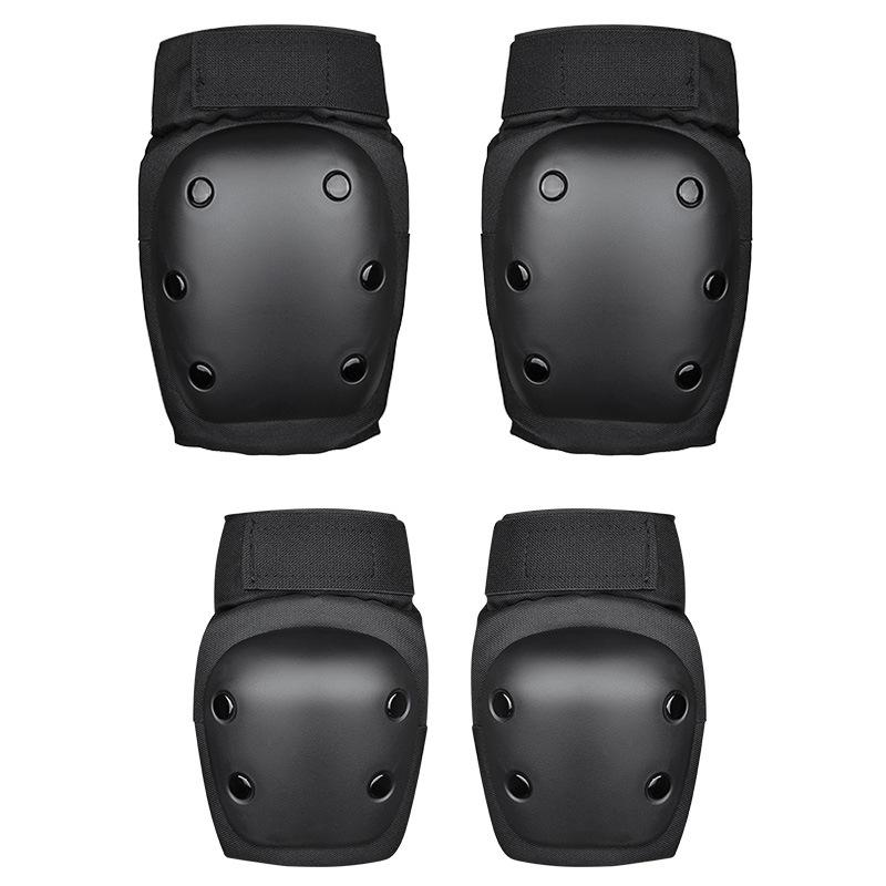 Balance Bike & Skate Protective Gear Set - Includes Knee & Elbow Pads for Children & Adults