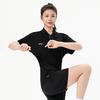 Li Ning Table Tennis Series National Team Competition Soft Breathable Collar Sports Short Sleeve Polo Shirt Unisex Polo Shirts APLW065-1