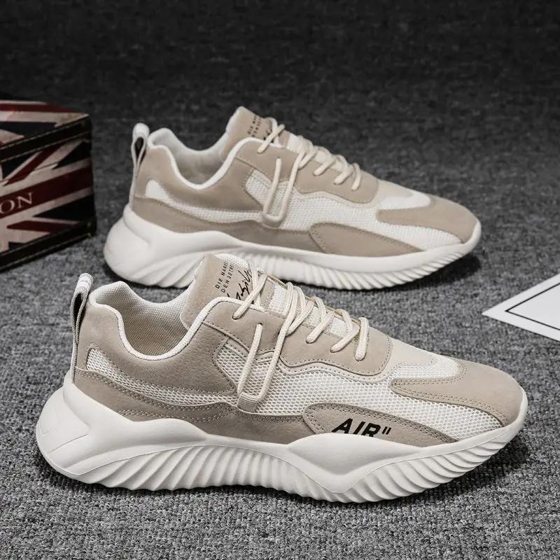Sports Breathable Thick Platform Man Casual Sneaker Y2k High Quality Shoes for Men Running Simple Jogging Gym Unisex Stylish 39