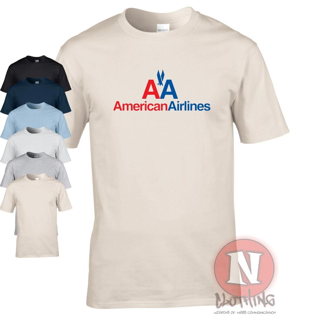 American Airlines 1965 Logo T-Shirt Klassisch Flugzeugbeobachter Airline-Personal Flughäfen