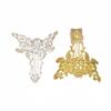Ancient Style Alloy Hair Crown - Hanfu DIY Handmade Hairpin Costume Accessory by Leide Zhu