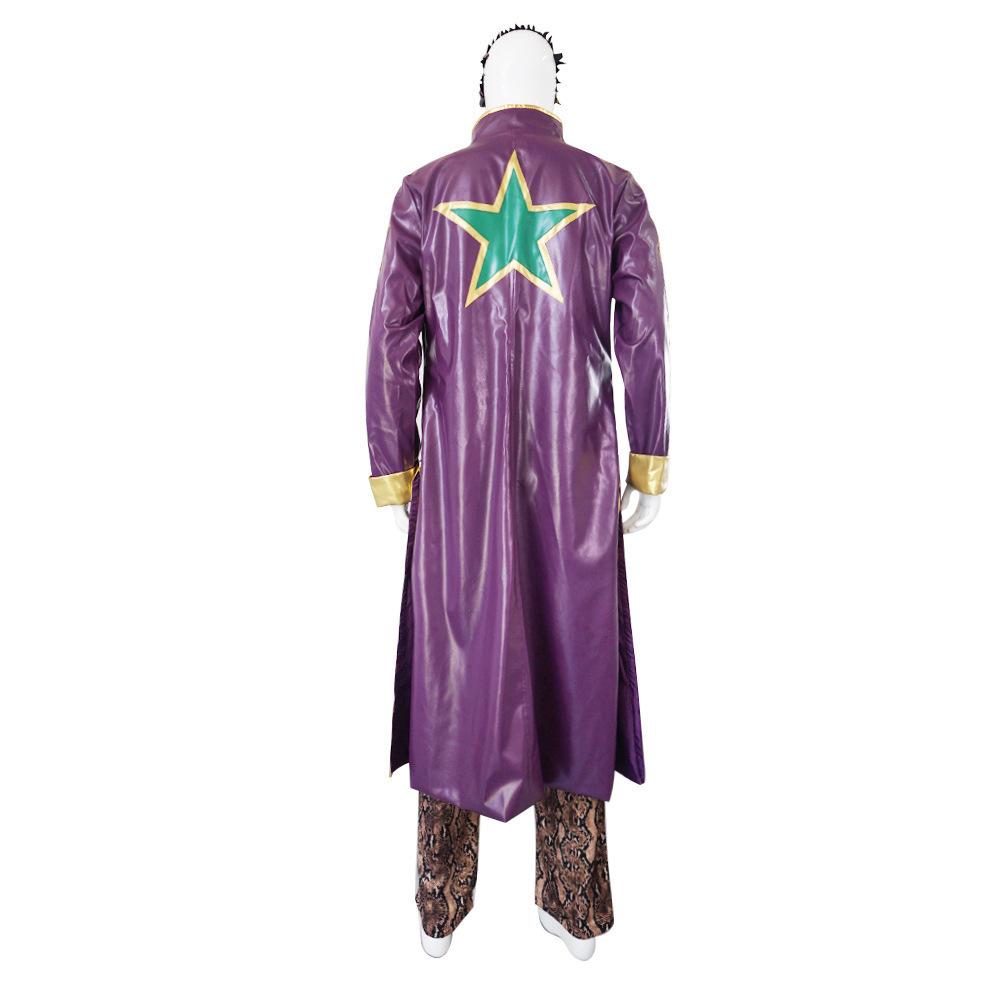 JoJo's Bizarre Adventure Jotaro Kujo Cosplay Costume, Classic Anime Role Play Full Outfit