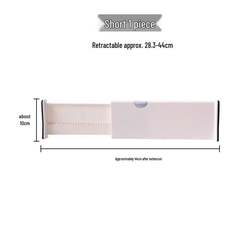 Adjustable Non-Punch Plastic Drawer Dividers for Cabinets and Wardrobes