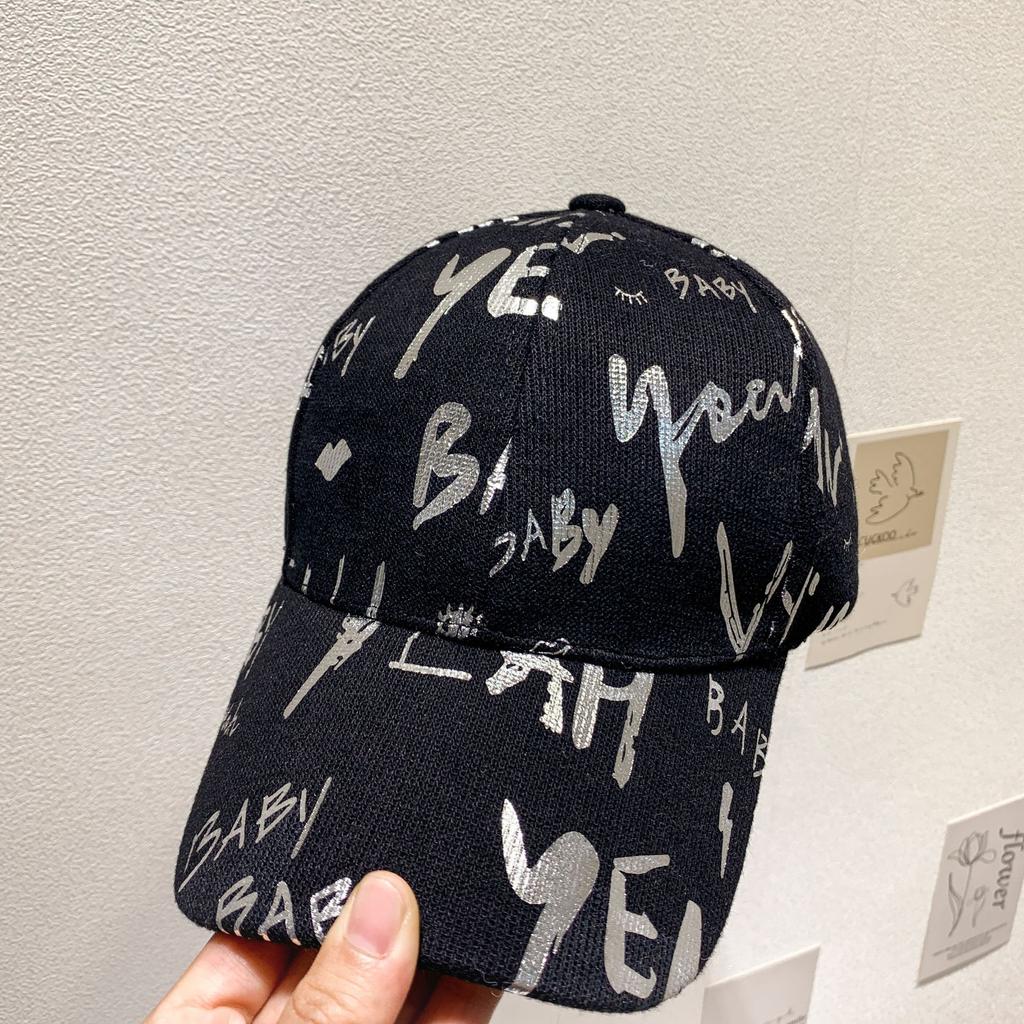 Colorful Graffiti Printed Baseball Cap for Women, Adjustable Sun Protection Outdoor Travel Baseball Cap