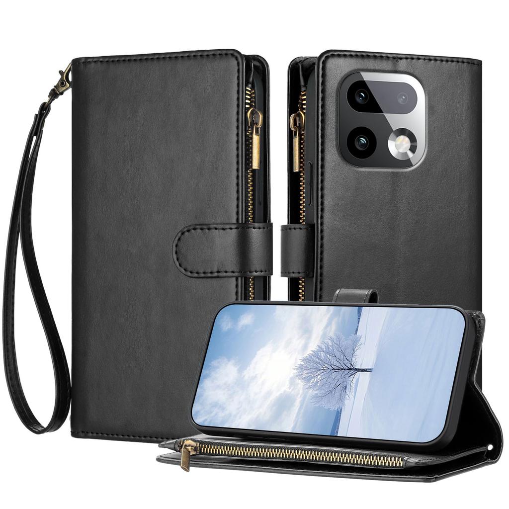 For Samsung Galaxy A07 5G/A07 4G/A06 4G/A06 5G Case Crazy Horse Texture PU Leather Phone Stand Cover