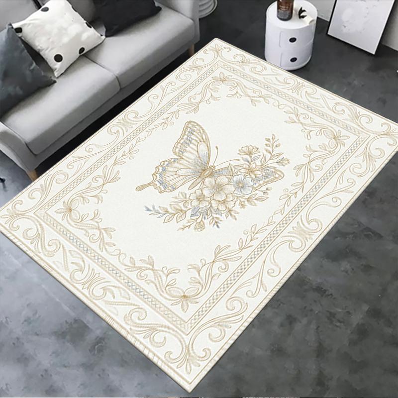 2025 New Butterfly Decoration Carpet Rug for Living Room Bedroom Home Sofa Decoration,Kids play Non-slip Floor Mat37