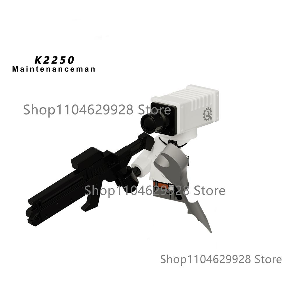 Skibidi Toilet Man Anime Cartoon Bricks Dolls Cameraman Speakerman TV Man Mini Action Bricks Toy Figures Building Blocks