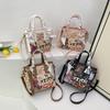 Small Bag Women's 2025 New Fashion Trend Graffiti Handbag Women's Casual Versatile Printed Shoulder Crossbody Bag