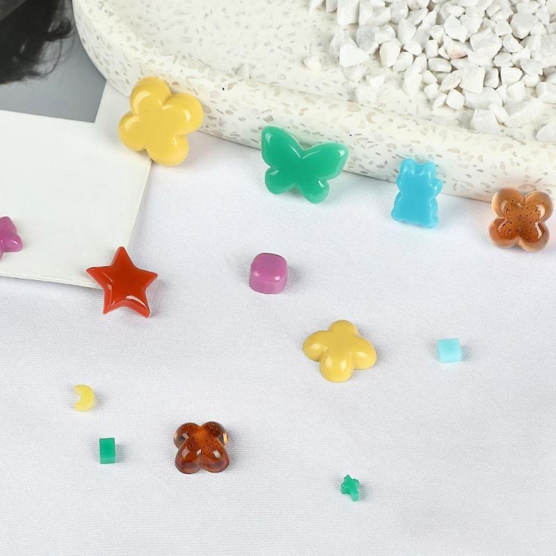 Fashionable Earring Sturdy Silicone Mould Set Accessory Portable for Stylish Jewelry Making Resin Casting Set