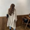 Womens Cardigan Long Sleeve Cable Knit Sweater Open Front Loose Outwear Drop Shoulder Maxi Sweater