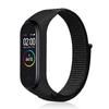 Nylon Klettband Ersatzband Kompatibel mit Xiaomi Mi Band 3 4 5 6 7 8 9 Verstellbares Armband Strapazierfähiges Atmungsaktives Material
