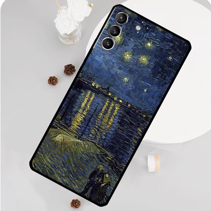 Vincent van Gogh Phone Case For Samsung Galaxy S24 S26 Ultra S20 S21 S22 S23 S25 Plus S10 S25 FE Funda Cover