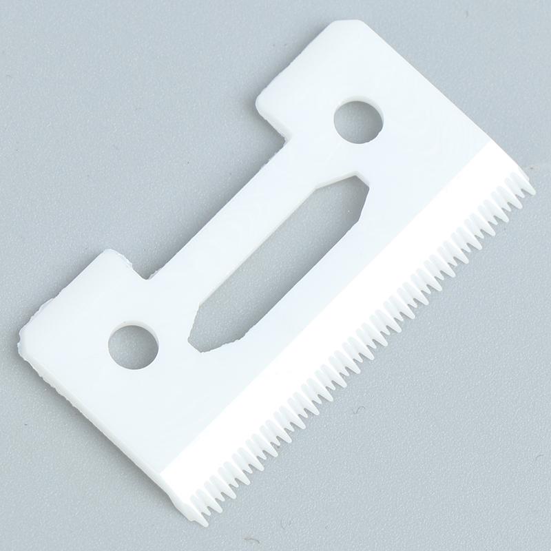 Mașină de tuns ceramică cu 2 găuri cu dinți eșalonați, cu lamă mobilă, fără fir, cu lamă înlocuibilă