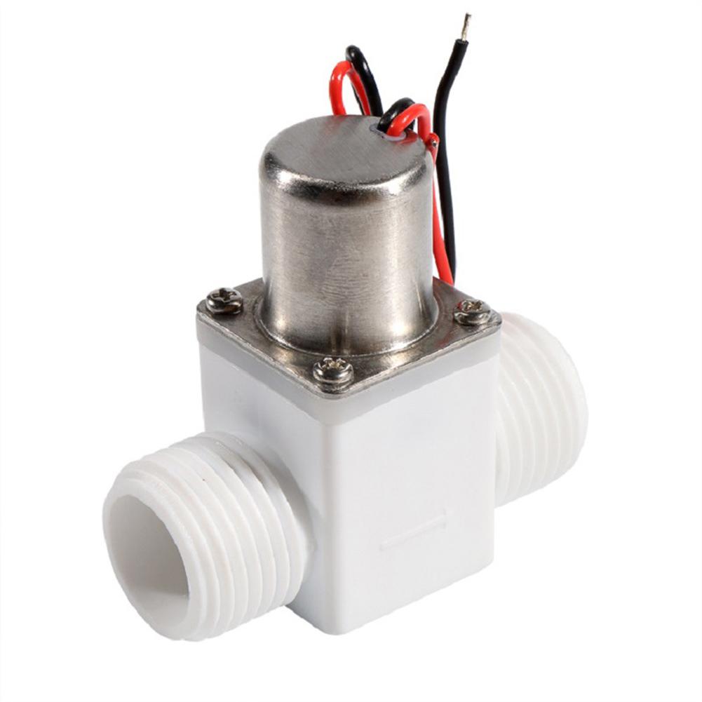 12 Inch DC 4 5V Pulse Solenoid Valve Plastic Water Control Valve with G12 Threads for Use in Water Purification and Irrigation
