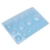 13x20cm DIY Mini Plastic Paper Quilling Mould Half Ball Domes 3D Domes Craft Tool